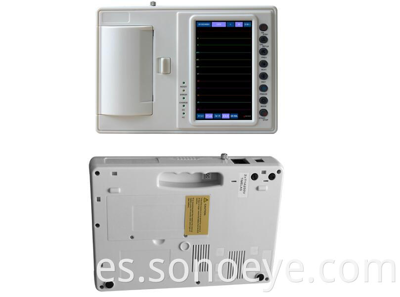 6 Channel electrocardiograph Machine